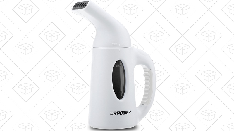 URPOWER Portable Garment Steamer, $16 with code S6HA8QWN